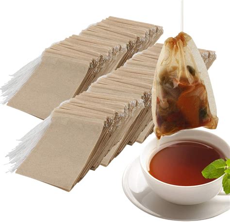 bleached vs unbleached tea bags.